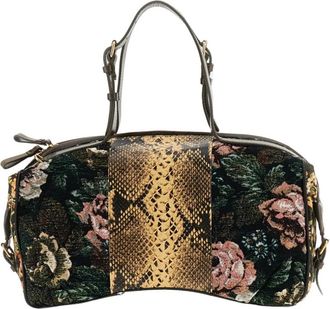 Dries Van Noten Jacquard East-West tas - Dames - Handtassen - Veelkleurig - ONE Size - Katoen - Tassen