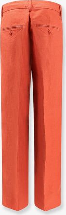Closed Womens Trousers Jurdy Cotton-Linen Red