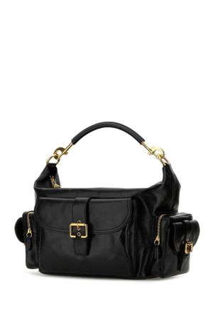 Chlo&eacute; Womens Black Leather Large Shopping Bag Borse A Mano