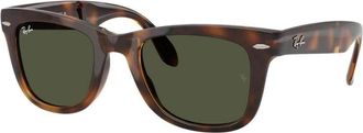 Ray-Ban Heren, Accessoires, Bruin, Maat: 50 MM Nylon