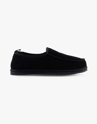 Hush Puppies Mens Hush Puppies CHARLES Mens Slippers Black - Size: 10