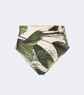 Johanna Ortiz Printed bikini bottoms
