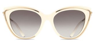 Furla SFU889 0847 Womens Sunglasses White Size 55