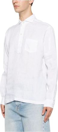 Brian Dales 002 Camicia C/francese - Heren - Casual Overhemden - Wit - 3XL - Overhemden