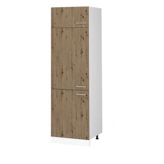 Vicco Armario Para Frigor&iacute;fico Empotrado R-line, Roble Artesanal, 60 Cm