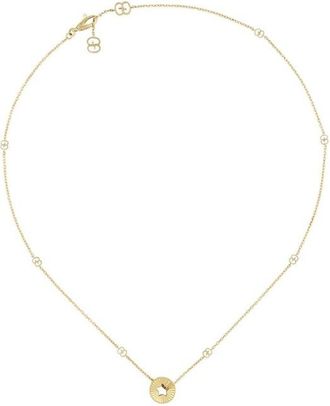 Gucci Icon 18kt Yellow Gold star necklace - YBB729363001