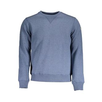 North Sails Heren, Sweatshirts & Hoodies, Blauw, Maat: 2XL Katoen