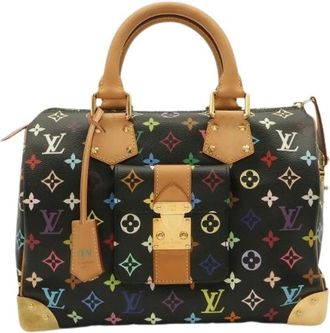 Louis Vuitton Pre-owned Vintage Handbag - Dames - Vintage Handtas - Veelkleurig - ONE Size - Leer - Vintage