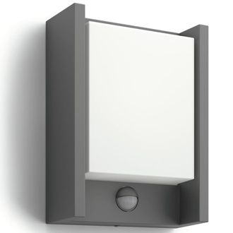 Philips Arbour Aplique De Pared Gris Antracita 6w