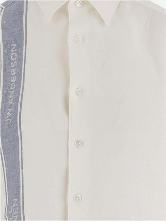 J.W.Anderson Womens Linen Shirt White