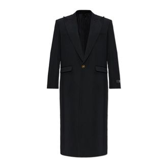 Balmain Hombre, Abrigos, Negro, Talla: M