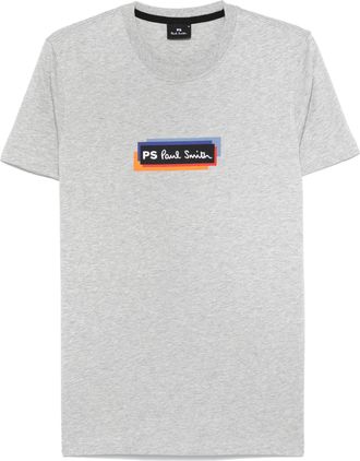 Paul Smith Logo-Print-T-Shirt