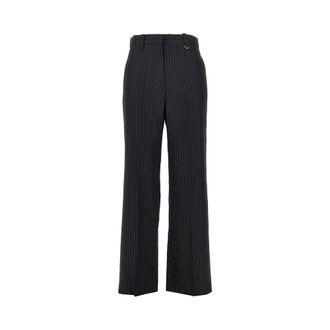 Isabel Marant Wool-blend pinstriped pants Woman 38
