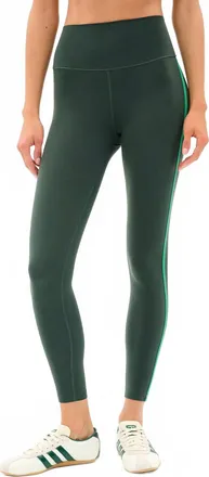 SPLITS59 Amber Airweight High Waist 7/8 Leggings In Military/spearmint