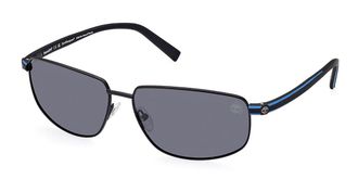 Timberland TB9325 Polarized 02D Mens Sunglasses Black Size 65