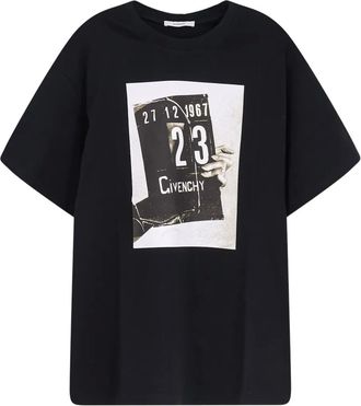 Givenchy graphic-print T-shirt - Black