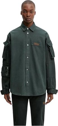 Martine Rose Hombre, Camisas, Verde, Talla: L