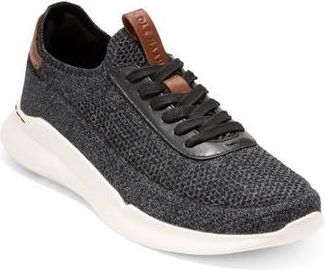 Cole Haan Grand Crosscourt Daily Stitchlite Sneaker in Black/British Tan/Ivory at Nordstrom Rack, Size 11