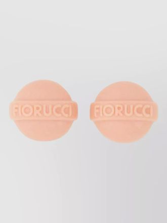 Fiorucci resin clip-on earrings