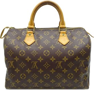 Louis Vuitton Brown Monogram Boston Bag (Pre-Owned)