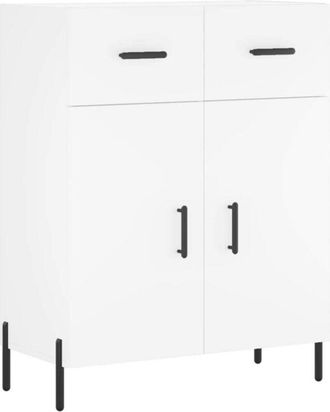 vidaXL Sideboard White 69.5x34x90 cm Engineered Wood Vidaxl