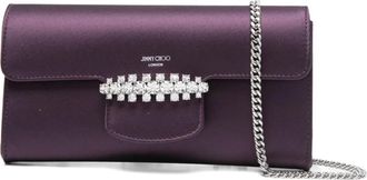 Jimmy Choo London Bing clutch bag - Purple