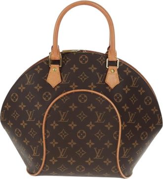 Louis Vuitton Ellipse Bag Monogram Canvas Brown Canvas Handbag (Pre-Owned)