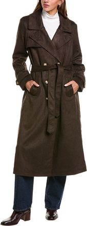 NVLT Nvlt Maxi Length Trench Coat