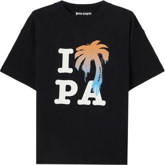 Palm Angels Graphic Crew-neck T-shirt