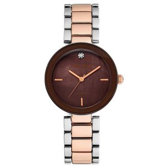 Anne Klein Classic Brown Dial Ladies Watch AK-1363BNRT
