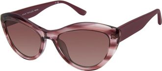 ANN TAYLOR ATP931 Polarized C02 Womens Sunglasses Pink Size 52