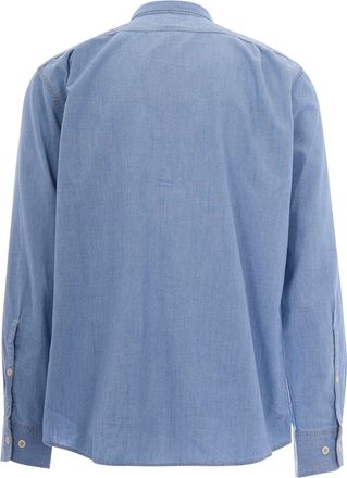 Filson Mens Chambray Shirt Light Indigo Cotton