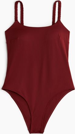 H&M Badeanzug mit wattierten Cups - Red