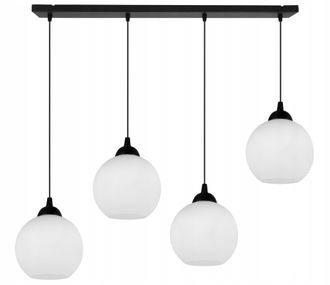 OEM L&aacute;mpara Colgante Cl&aacute;sica De Metal Con Pantalla De Cristal