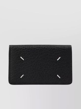 Maison Margiela leather four stitches card holder