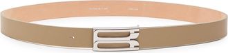 Victoria Beckham Dorian Leather Belt - Natural - 100 (UK18 / Xxl)