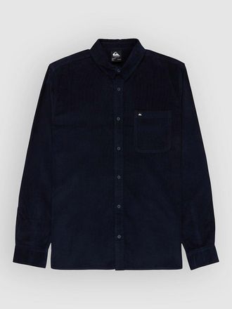 Quiksilver Smoke Trail Cord Shirt blauw