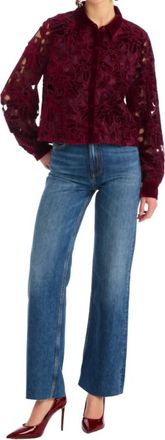 Allison New York Phoebe Shirt In Red