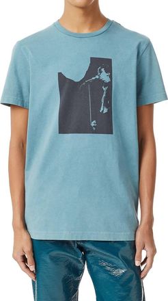 Diesel T-Diegor Graphic T-Shirt In Blue