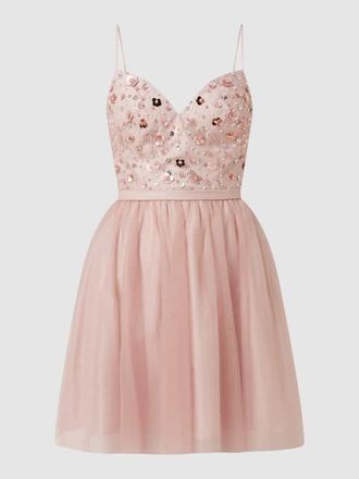 Laona Cocktailkleid mit Pailletten in Rose, Gr&ouml;&szlig;e 40