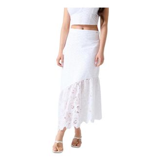 Guess Dames, Rokken, Wit, Maat: M