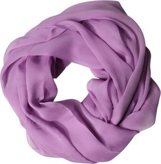 Dolce & Gabbana Zijden Stola - Heren - Zijden sjaals - Paars - ONE Size - Accessoires
