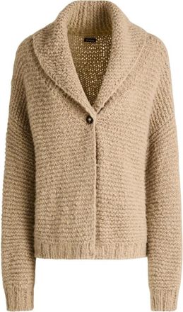 Kiton Truien & Vesten, Dames, Beige, 2Xs, Kasjmier, Kasjmier Zijde Shawl Kraag Vest