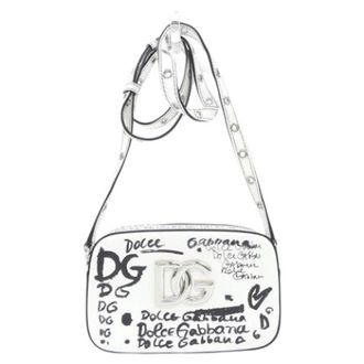 Dolce & Gabbana Pre-owned Cross Body Bags, female, White, Size: ONE SIZE Pre-owned Crossbody Bag