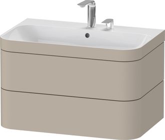 Duravit Duravit Happy D.2 Plus Set De Encastre A Pared, 775x490mm, 2