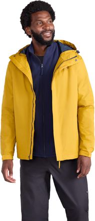 Mountain Warehouse Torrent Mens Waterproof Rain Jacket - Waterproof & Lightweight Raincoat with Taped Seams, Zipped Pockets - For Spring Summer Travelling & Outdoors Mus