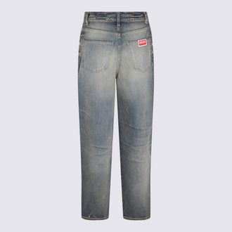 Kenzo Womens Jeans Blue Denim _co