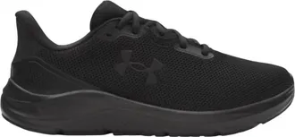 Under Armour Womens Charged Pursuit 4 Shoe In Black