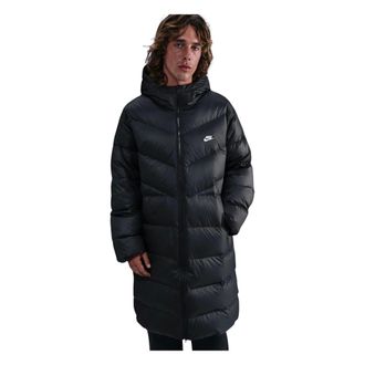 Nike Windrunner Down Parka - Heren - Sport - Zwart - Maat: 2XL Leer