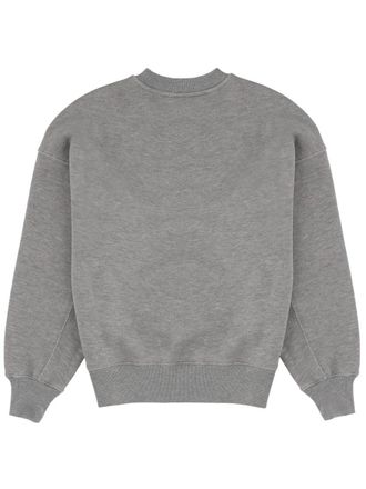 Autry Cotton-Blend Logo Sweatshirt - Gray